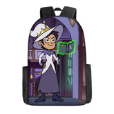 The Owl House Raine Whispers Hunter  Backpack School Sports Bag for Kids Boy Girl